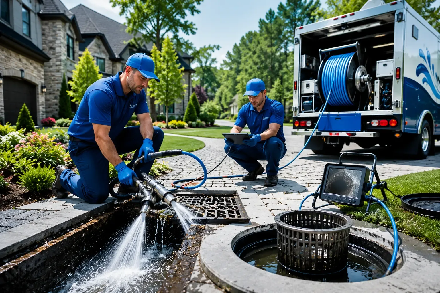 Local outdoor drain cleaning professionals in Flushing, MI